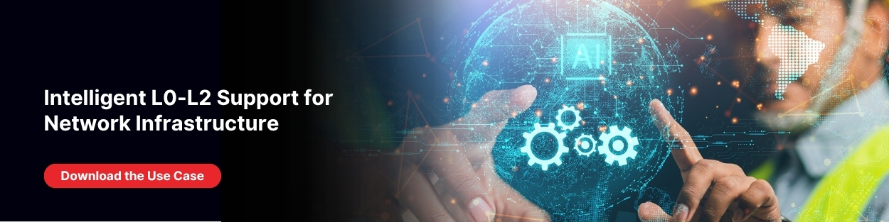 Building intelligent L0-L2 support for network infrastructure